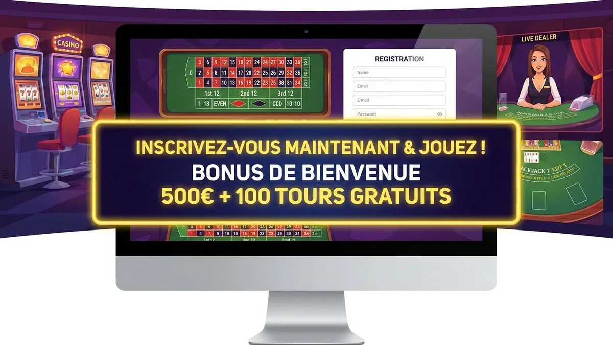 Inscription avec bonus